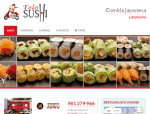 Tablet Screenshot of 981sushi.com